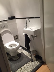 Granito 40x40 Tegels in Toilet